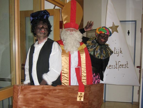2008 Weihnachtsfeier mit Sinterclaas anlässlich unserer Vereinsfahrt nach Holland